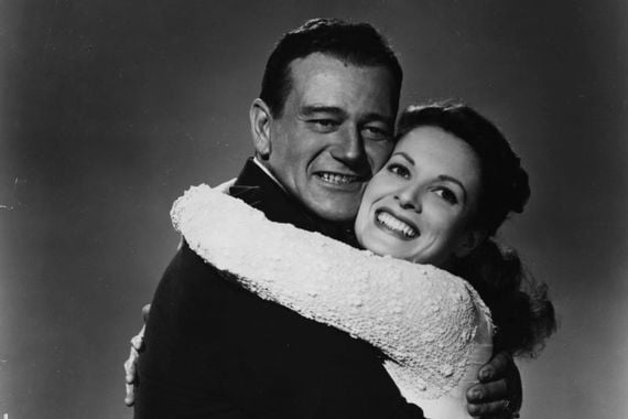 La Biografía De John Wayne Alega Una Aventura Con Maureen O'Hara