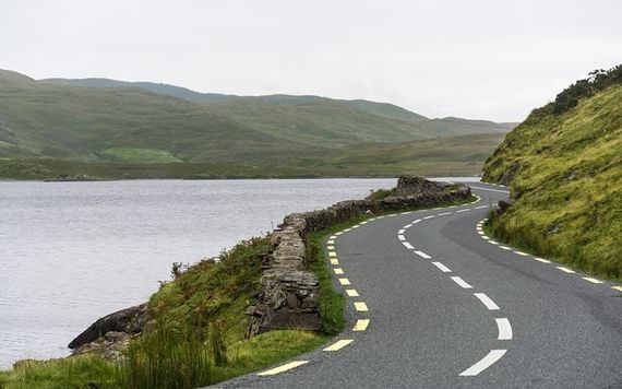 Camino ventoso. Foto: iStock