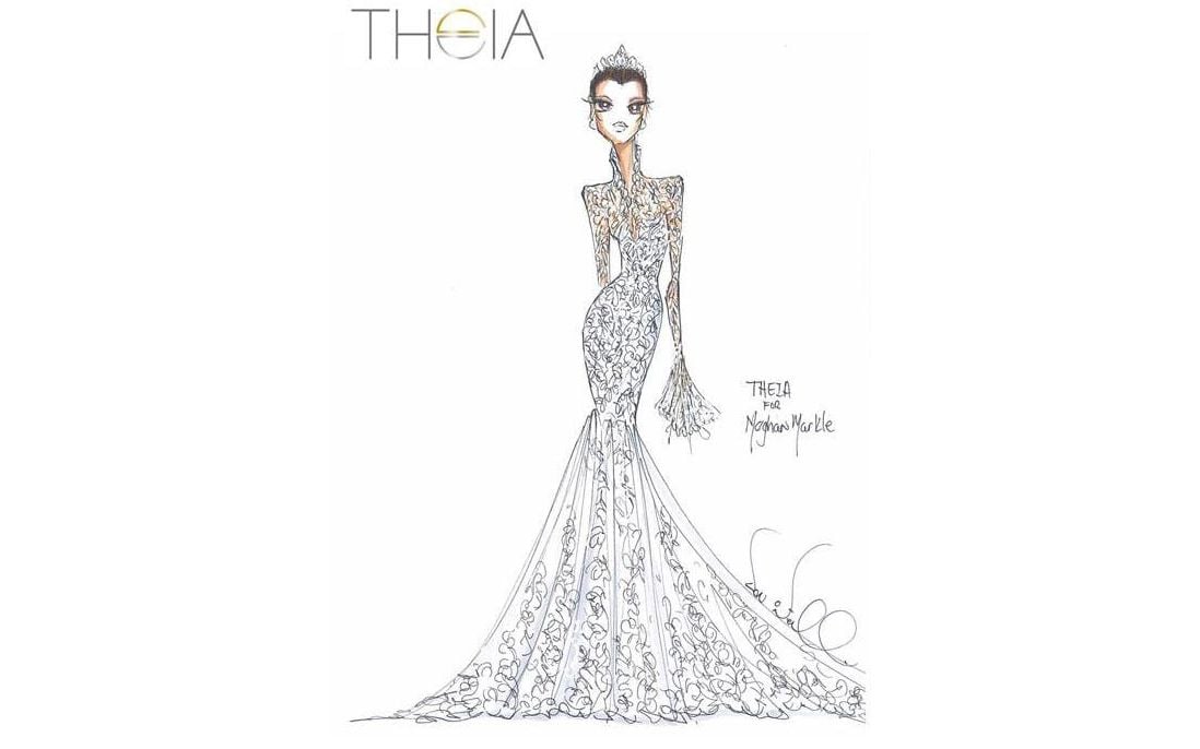 Meghan Markle wedding dress designer: Don O’Neill make sketch ...